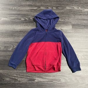 Carter’s Blue & Burgundy Kids Hoodie Boy